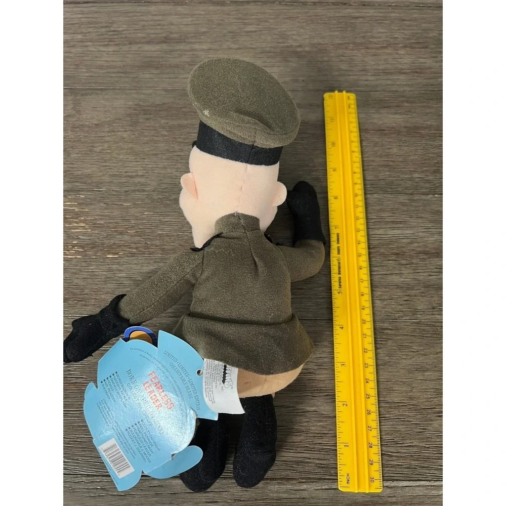 Vtg‎ Stuffins Rocky Bullwinkle Fearless Leader Monocle German Plush